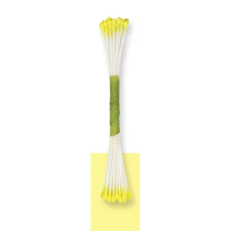 Polline di fiori piccolo giallo limone, 50 pezzi