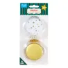 Golden stars cupcake cases, 60 pieces