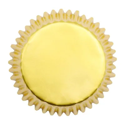 Stampi per cupcake stelle dorate, 60 pezzi