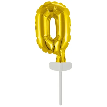 Ballon en plastique n° 0 comme cake topper