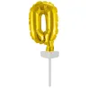 Ballon en plastique n° 0 comme cake topper