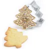 Emporte-pièce Sapin avec gaufrage en bois