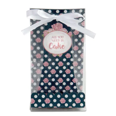Gift bag set "All you need is cake", 24 pieces