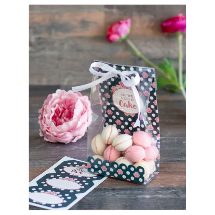 Set di sacchetti regalo "All you need is cake", 24 pezzi