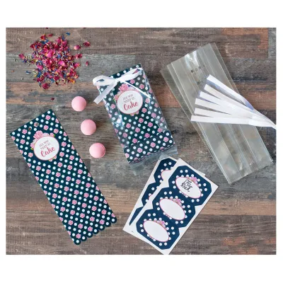 Geschenktüten Set "All you need is cake", 24-teilig