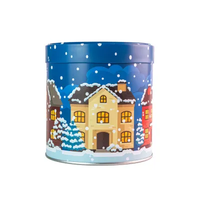 Lebkuchendose Winterzeit Ø 117 x 120 mm