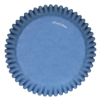 Stampi per cupcake FunCakes blu royal, 48 pezzi