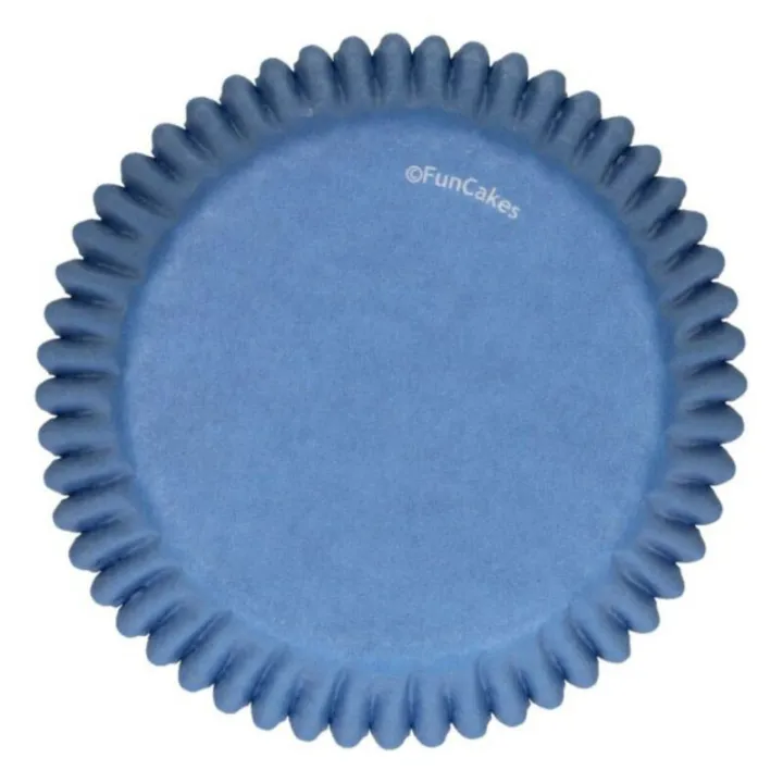 FunCakes cupcake baking cups royal blue, 48 pieces