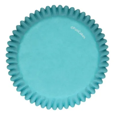 FunCakes cupcake baking cups turquoise, 48 pieces