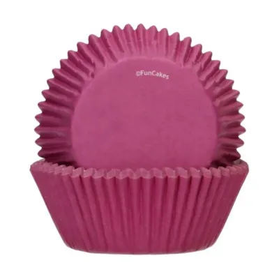 FunCakes Cupcakes-Backförmchen Pink, 48 Stück