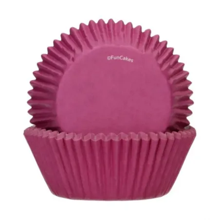 Tazze per cupcake FunCakes rosa, 48 pezzi