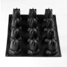 Silicone mold Easter eggs, 12 pieces