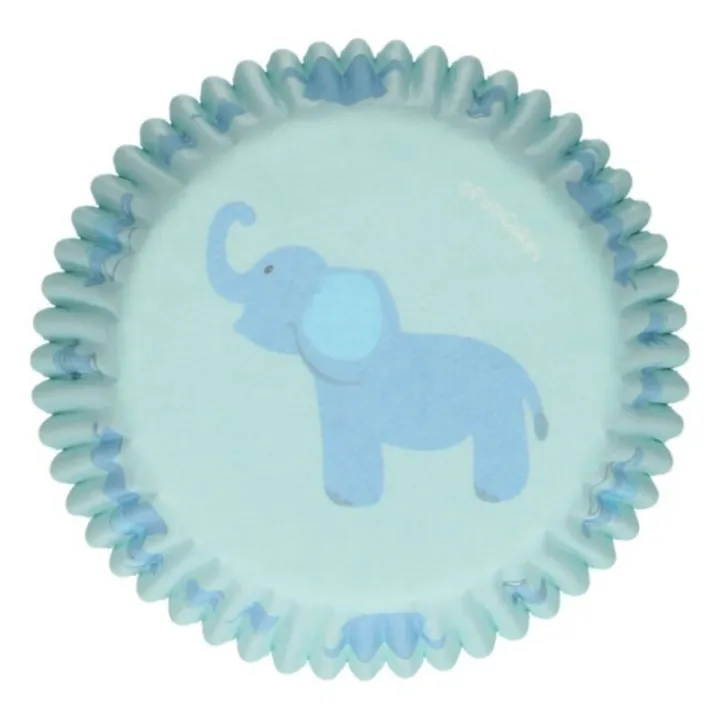 FunCakes Cupcakes-Backförmchen Babyblau, 48 Stück