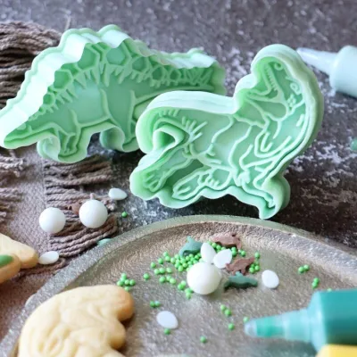 Tagliabiscotti Dino con espulsore, set da 2