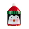 Pinguino in latta con tappo Ø 90 x 125 mm