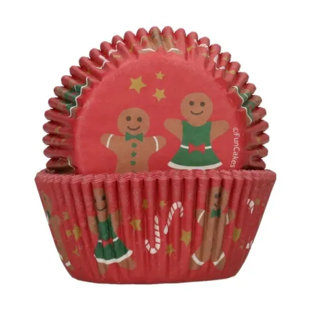 Cupcake baking cups gingerbread 48 pieces