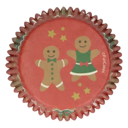 Cupcake baking cups gingerbread 48 pieces