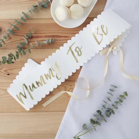 Mummy To Be Sash – for the Baby Shower