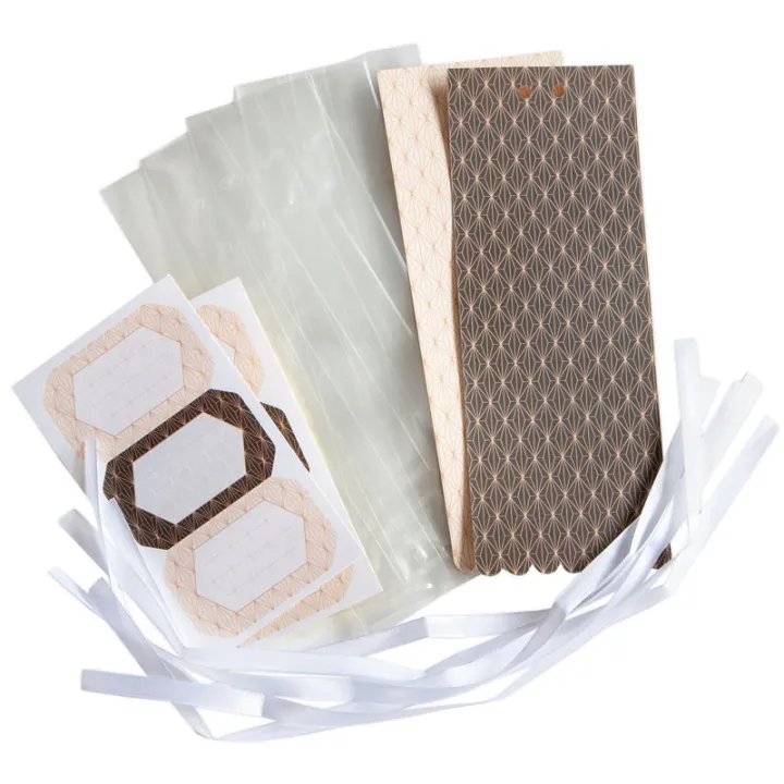 Set di sacchetti regalo "Vanilla Diamonds", 24 pezzi
