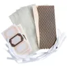 Geschenktüten Set "Vanilla Diamonds", 24-teilig