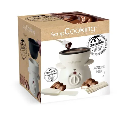 Set per fonduta di cioccolato elettrico