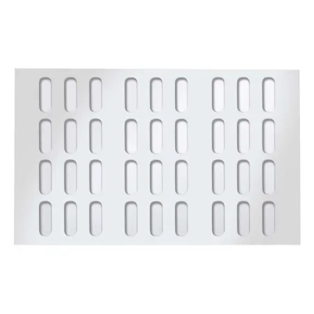 Silicone stencil eclair 36 pieces, 6 x 1.8 cm