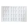 Silicone stencil eclair 36 pieces, 6 x 1.8 cm