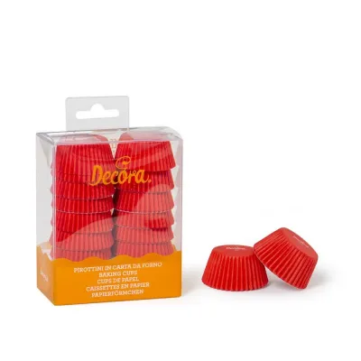 Mini Cupcake Förmchen Weiss, 200 Stück