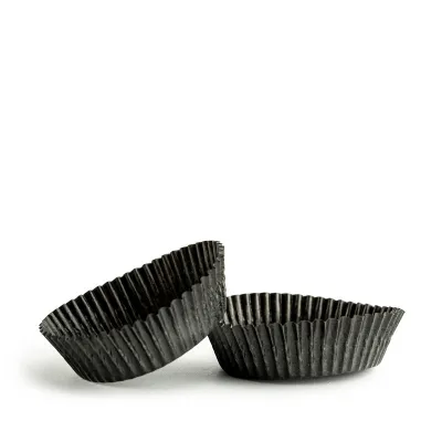 Patisserie ramekins round black Ø 5 cm, 500 pieces