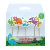 Candele per dinosauri, 5 pezzi