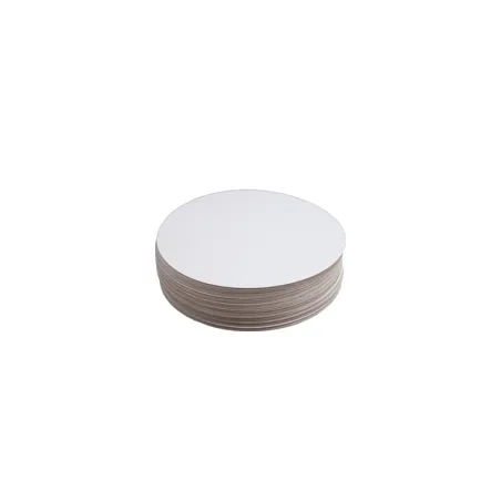 Cake slices white Ø 14 cm 50 pieces