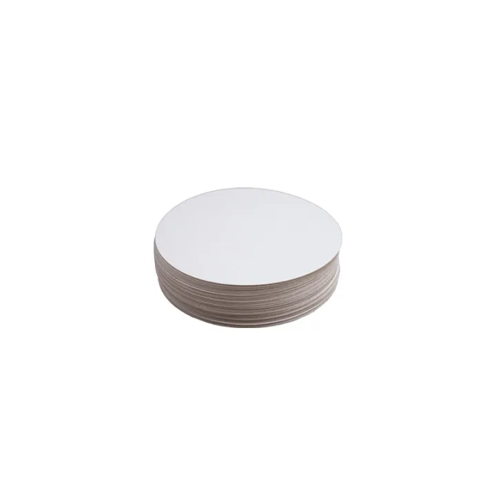 Cake slices white Ø 14 cm 50 pieces