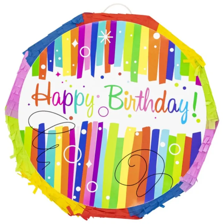 Pinata Happy Birthday extendable