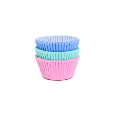 Pastell Cupcake Förmchen , 75 Stück