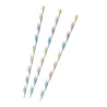 Pailles Pastel Arc-en-ciel