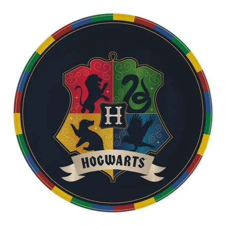 Paper plate Harry Potter Ø 23 cm, 8 pieces