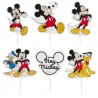 Cake Toppers de Mickey, 30 pièces