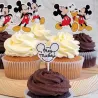 Cake toppers di Topolino, 30 pezzi