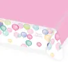 Happy Birthday paper tablecloth, 115 x 175 cm