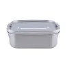 Scatola per il pranzo in acciaio inox, 165 x 128 x 57 mm