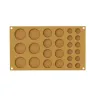 Silikomart silicone mold circles, 3 sizes