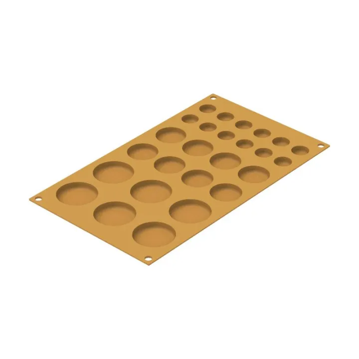 Silikomart silicone mold circles, 3 sizes