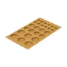 Silikomart silicone mold circles, 3 sizes