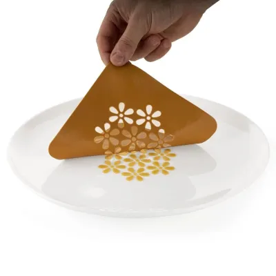 Silicone stencil flowers, 2 pieces