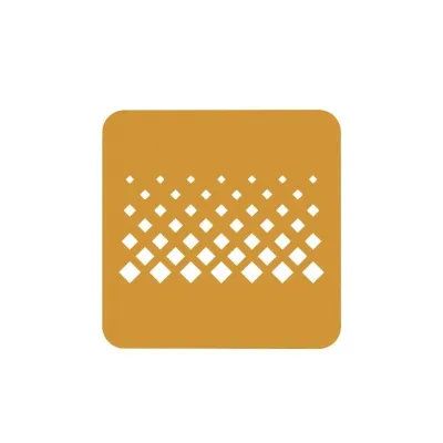 Silicone stencil squares, 2 pieces