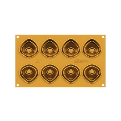 Silikonform Tortellini, 8 Stück