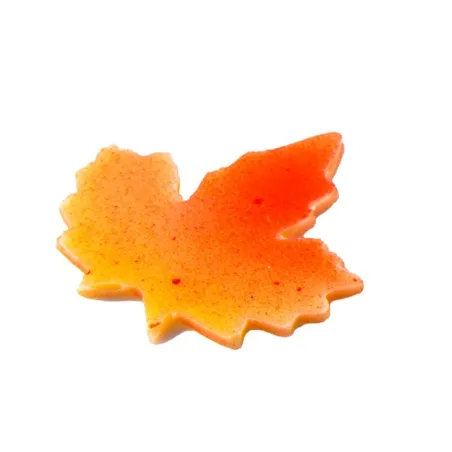 Silicone stencil maple leaf 48 pieces, Ø 3.6 cm
