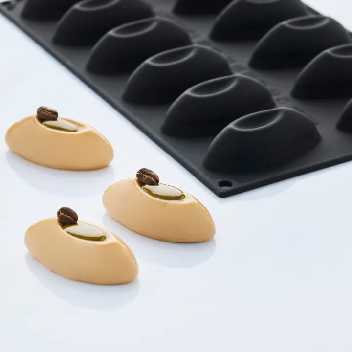 Moule en silicone Quenelle, 12 pièces