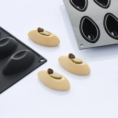 Silikonform Quenelle, 12 Stück