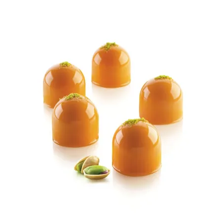 Moule en silicone Dôme Ø 4 cm, 15 pièces